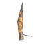 10-Light 8-Point Capiz Star Tree Topper