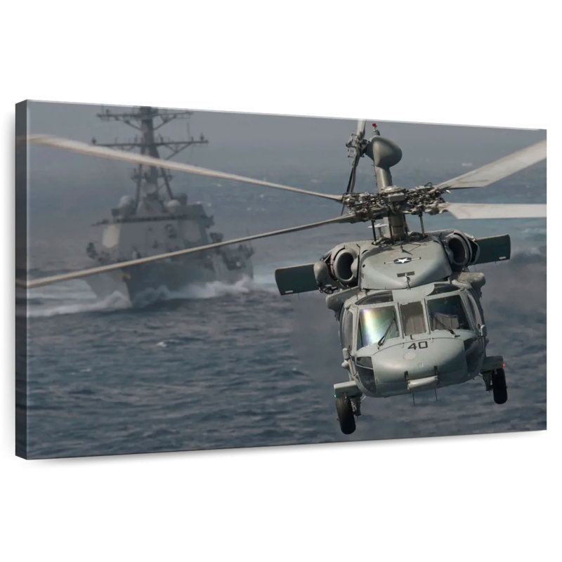 Hélicoptère Mait Knighthawk, H 30 po x l 45 po