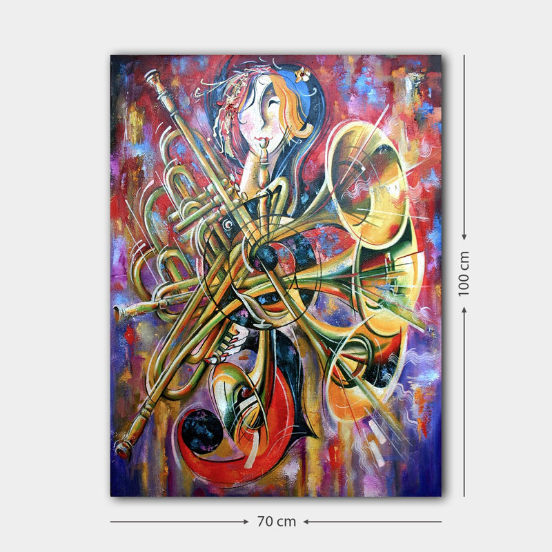 Peinture sur toile tendue