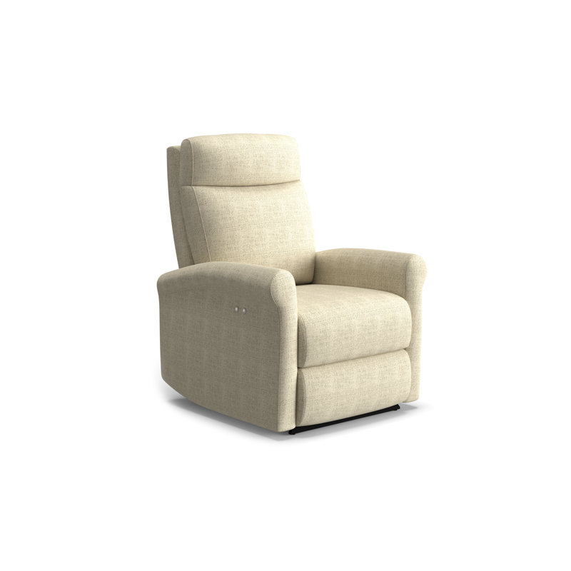 Power Space Saver Recliner, Beige/Ivory/Cream, Touch Buttons