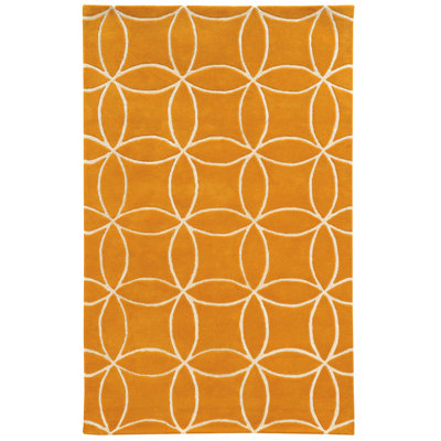 Optic Wool Geometric Indoor Rug