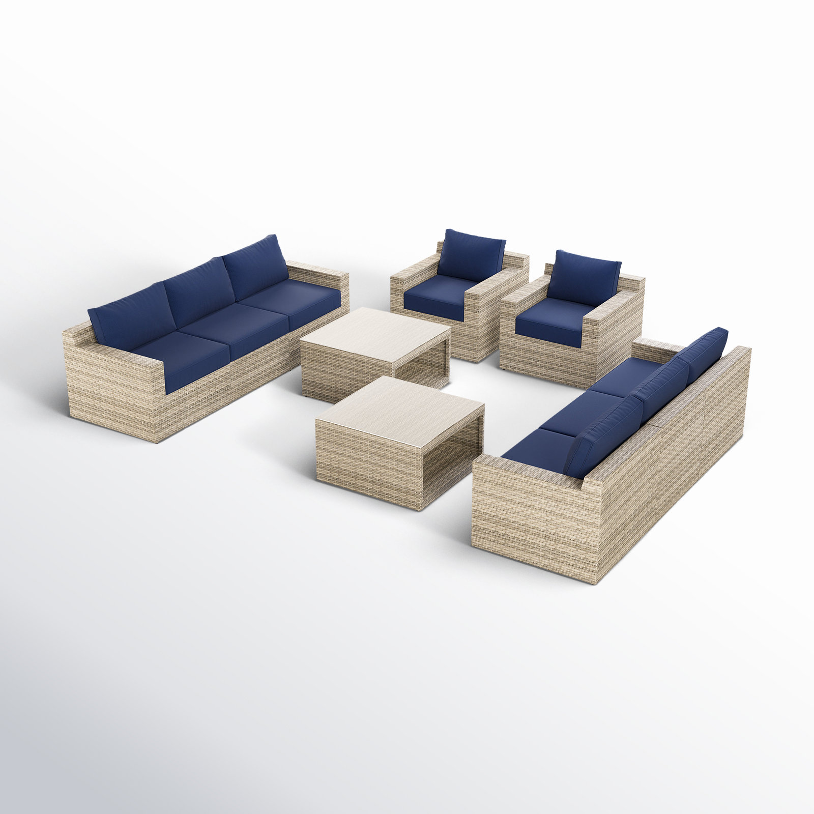 Eastford 10-Piece Deep Seating Set