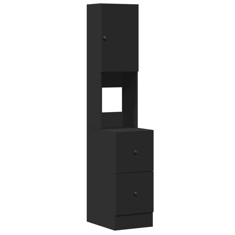Kitchen Cabinet Set, Black