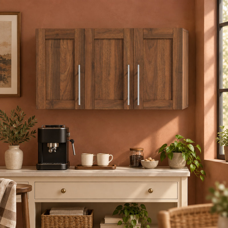 Armoire de rangement murale
