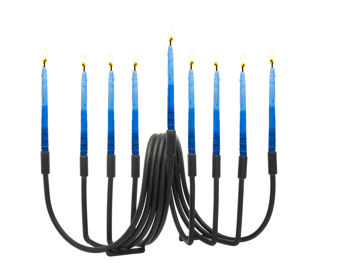 Tidal Black Menorah