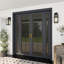 Schlesinger Matte Black Outdoor Wall Lantern-501180802