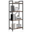 133.5cm H x 56cm W Steel Etagere Bookcase-1196406860
