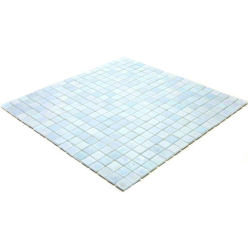 Carreau de mosaïque pour mur et plancher en verre 0,6 po x 0,6 po Skosh