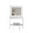 Vanity Table With Large Lighted Mirror