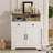 31.5" Sideboard Buffet Cabinet With Storage-1059428381