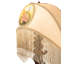 Reverse Painted Roses Table Lamp