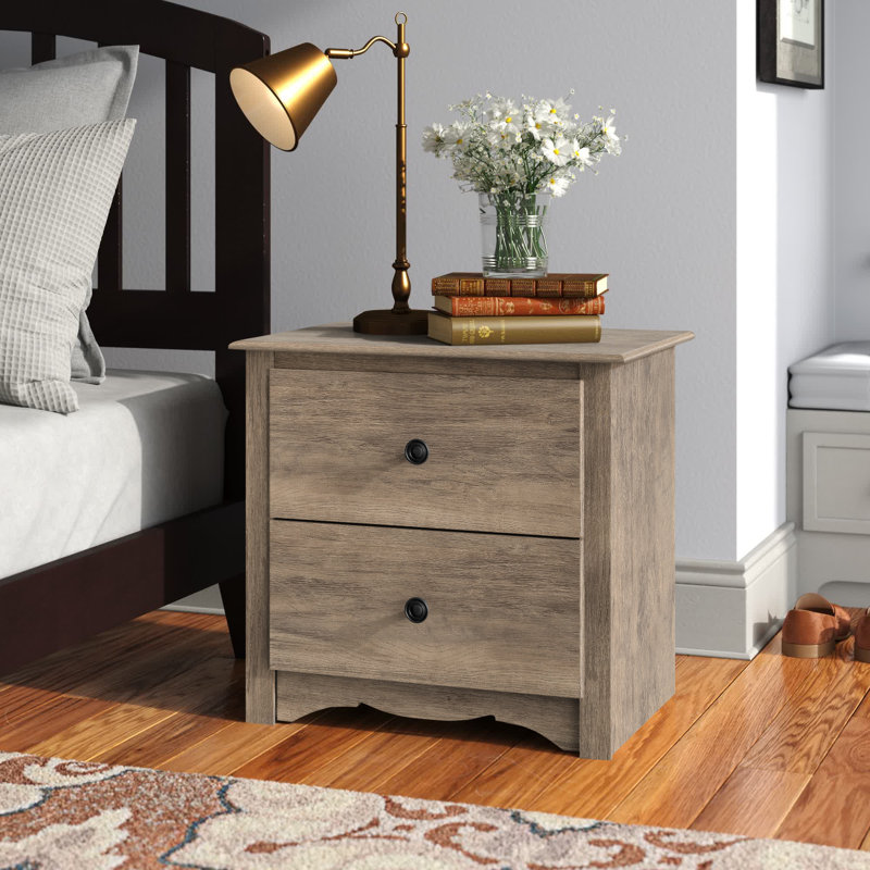 Wahhaj 23.25'' W Nightstand, Cherry