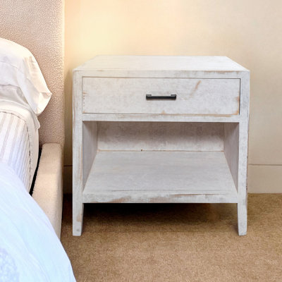 Suean Solid Wood Nightstand by Gracie Oaks