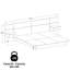 Katsuki Bedroom Platform Bed with Headboard and Nightstands (2) – Easy Assembly, No Box Spring Required-112681193-113768066