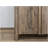 Lotus Rustic Modern 4 Door Multi Purpose Console