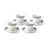 Porcelain Teacup and Saucer