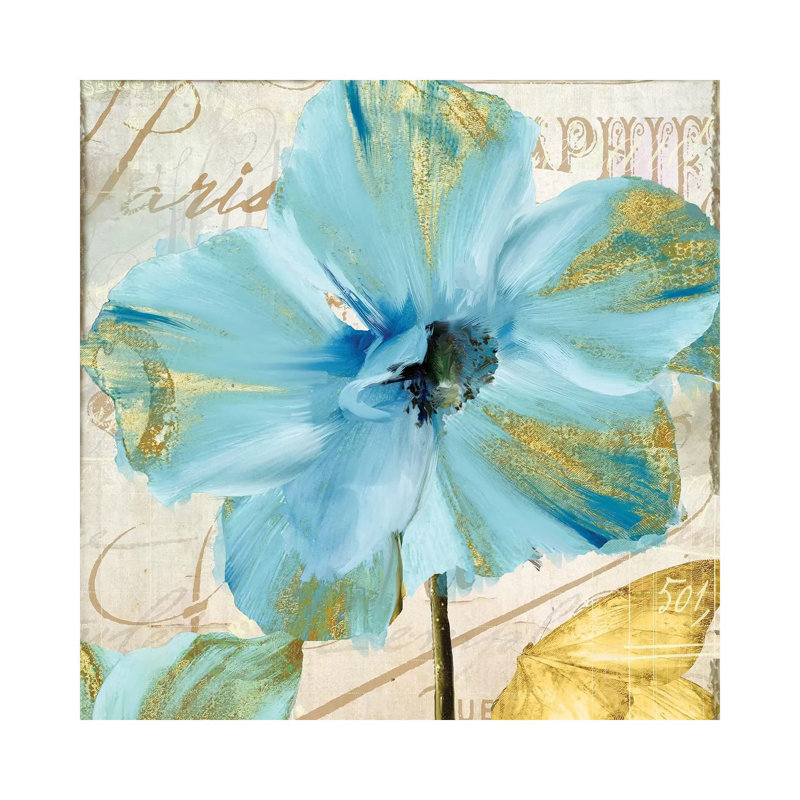 Himalayan Poppy by Color Bakery - Wrapped Canvas Painting