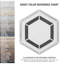 Coco 7" x 8" Porcelain Patterned Wall & Floor Tile