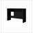 Black Console Table with Two Doors