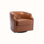 Fauteuil demi-tonneau pivotant de 30,12 po Bruke-988714086