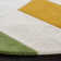 Fifth Avenue Wool Geometric Area Rug in Ivory/Black/Pink