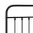 Brender Metal Bed Frame with Headboard & Slats, No Mattress, Easy Assembly-1695398452-1695398459