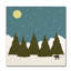 « first snowfall », art sur toile-23105885
