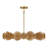 Abbott 5-Light Pendant in Distressed Gold by Breegan Jane