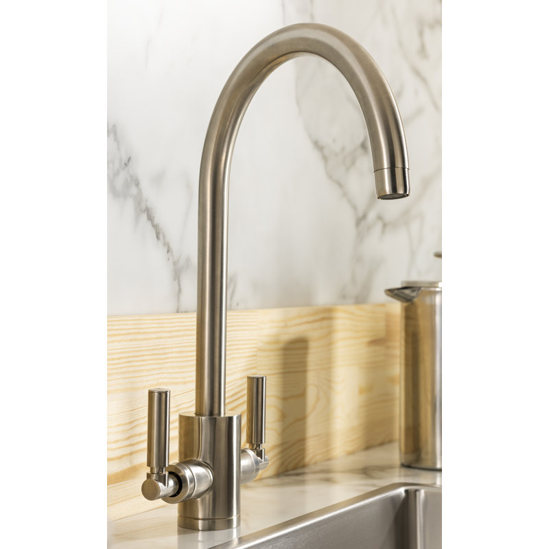 Abode Designs Brolle Kitchen Faucet, Brushed Nickel
