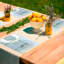 Table de salle à manger et de cuisine agréable à 2 plis 14 x 18