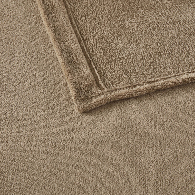 Taupe, 100%, drap double, brossé des deux côtés, drap-housse élastique, lavable à la machine, matériau du lit sécuritaire, et lisse à double brossage, avec toutes les draps nécessaires
