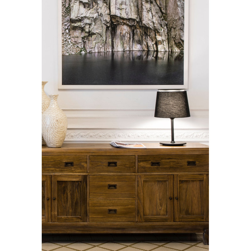 Savoy Table Lamp, Black, Black