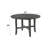Kendric Rustic Gray Finish Dining Table
