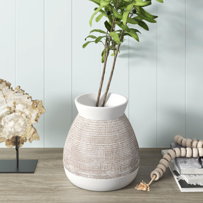 Vase de table en céramique Bowley