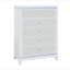 Commode blanche ADALID
