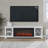 Benjamin 83" Landscape Electric Fireplace by Real Flame-89114307