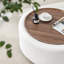 Bryonie Round Cocktail Ottoman with Storage-818732325