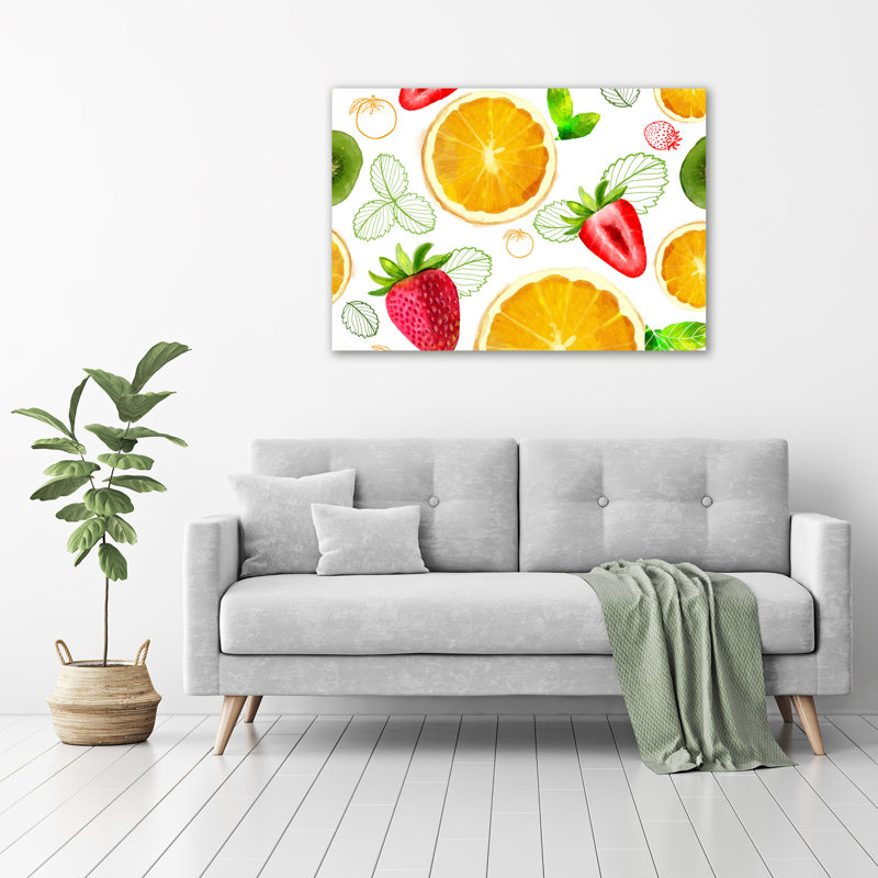 Fruits - No Frame Print on Glass