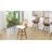 Modern Swivel Upholstered Cane Back Counter & Bar Stool-912329340-912329281
