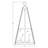 Ato 12" W Steel Empire Pendant with Glass Dome Shade-1934926633