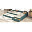 Lit de jour rembourré simple avec lit gigogne et tiroir - Lit pratique pour les chambres d'amis-577730880