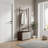 Elegant Black Walnut  Storage Hallstand-110536269