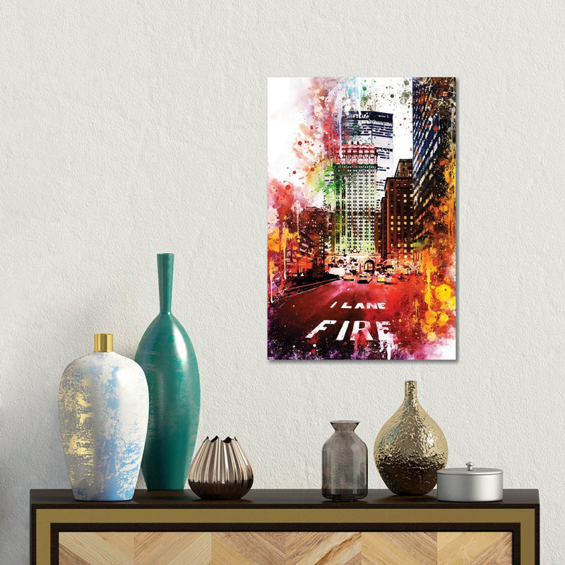 Fire Lane by Philippe Hugonnard - Gallery-Wrapped Canvas Giclée on Canvas, 30.48 cm H x 45.72 cm W, Wrapped Canvas