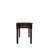 Caros Wooden Writing Desk, Dark Brown