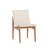 Coast Teak Side Chair Canvas Sling-27854068