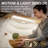 15.8Inch Cool Wireless Rechargeable Motion Sensor Under Cabinet Light,78LED  Table Lamp