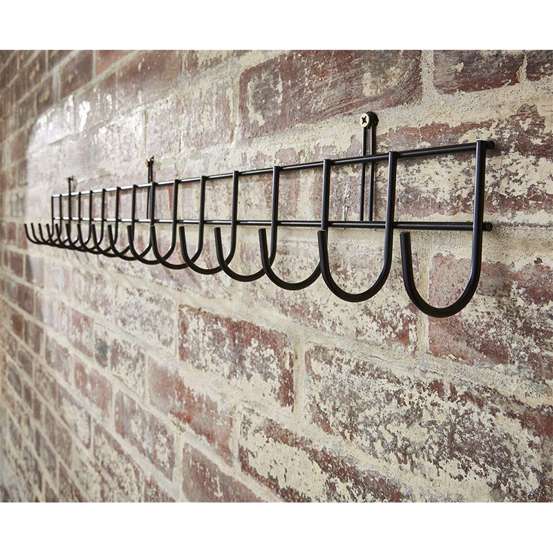 Multi Tool Storage Rack Shed Garage, 6" H x 102" W x 12" D