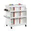 Traditional Craft Cart, White Finish