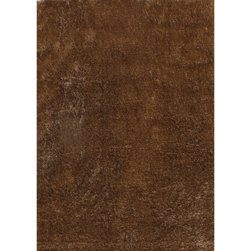 Feather Tifany Brown Area Rug, Rectangle 5'3" x 7'2"
