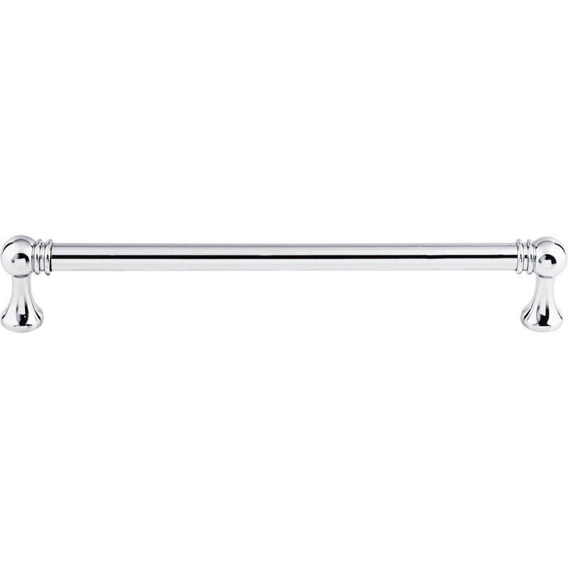 Kara 7 9/16" Center to Center Bar Pull, Polished Chrome